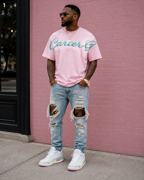 Carter G Coastal Script Tees