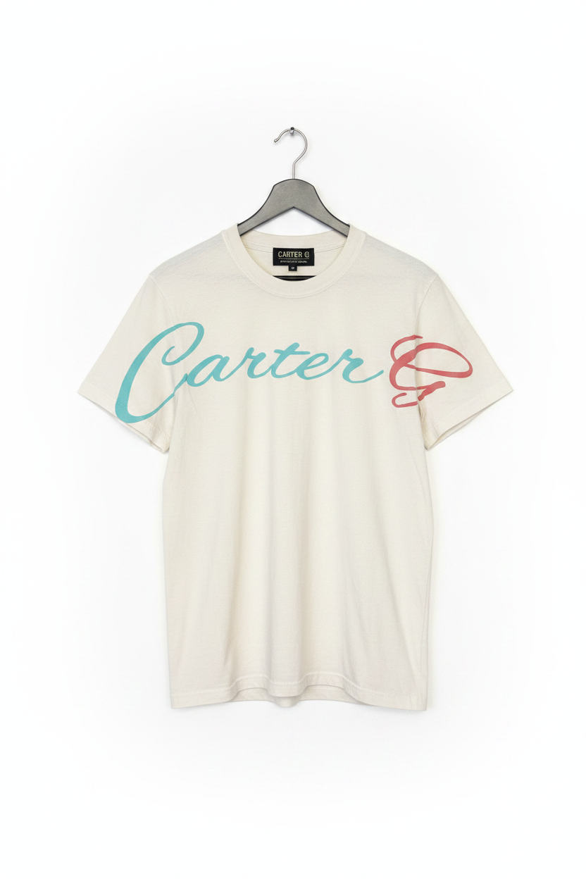 Carter G Coastal Script Tees